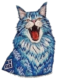blue cat