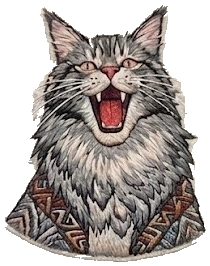 gray cat